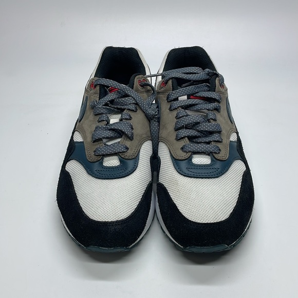 Used Nike Air Max 1 PRM Shoes "Escape Treeline" Slate Blue FJ0698-100 Men - Picture 3 of 5